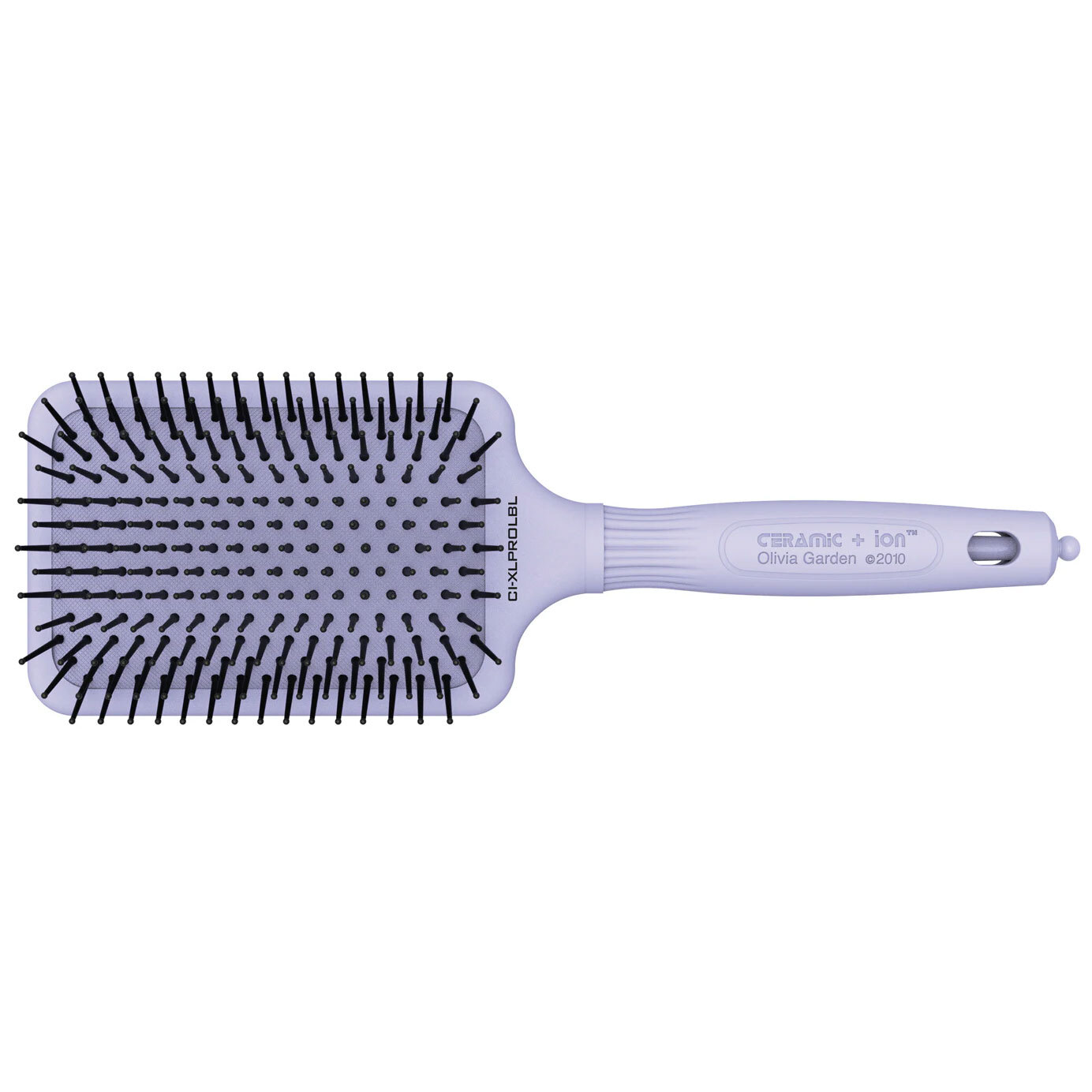 Olivia Garden Blossom Speed XL Ceramic Ion Large Paddle Brush - Purple
